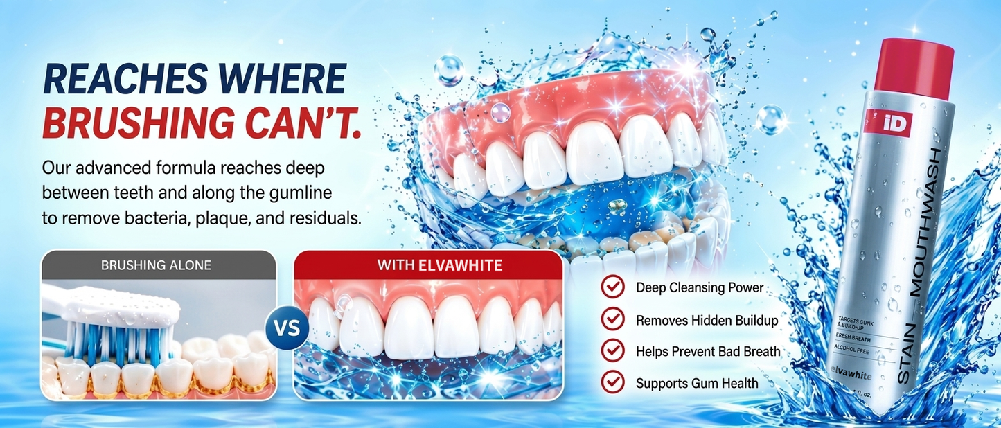 ✨Elvawhite Mouthwash|Not Just Fresh Breath — A Truly Deep Clean Feeling 🦷💜