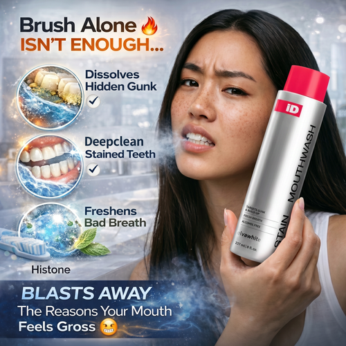 ✨Elvawhite Mouthwash｜Not Just Fresh Breath — A Truly Deep Clean Feeling 🦷💜