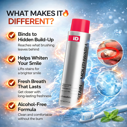 ✨Elvawhite Mouthwash｜Not Just Fresh Breath — A Truly Deep Clean Feeling 🦷💜