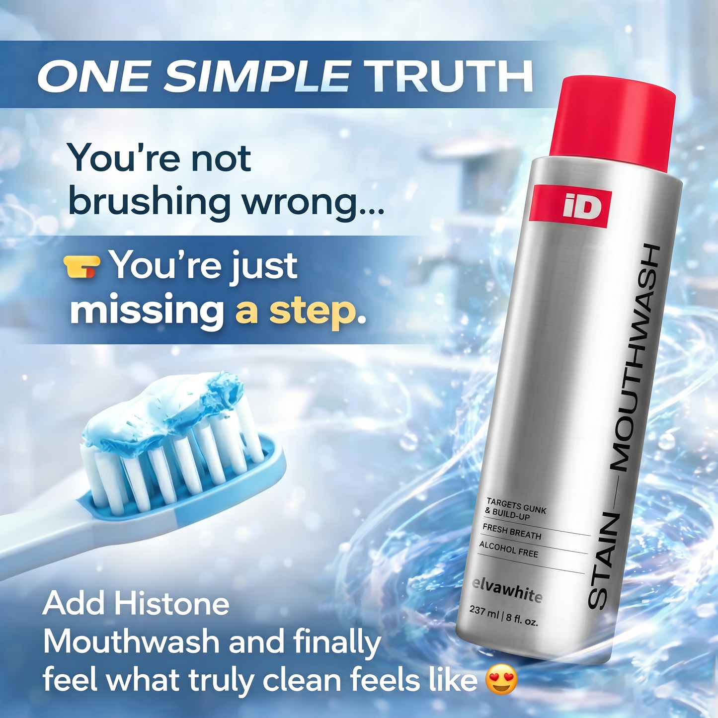 ✨Elvawhite Mouthwash｜Not Just Fresh Breath — A Truly Deep Clean Feeling 🦷💜