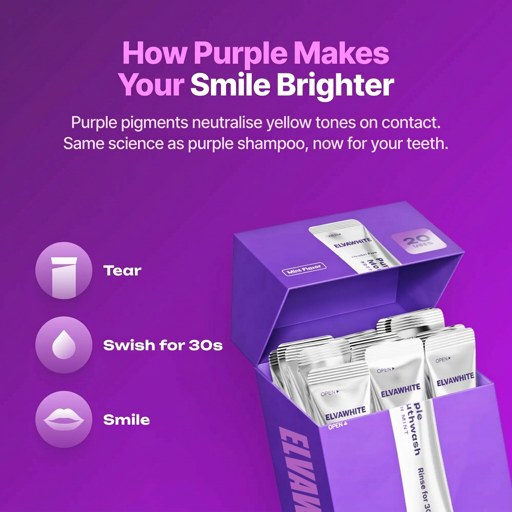 Purple Mouthwash