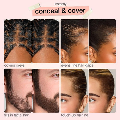 Touch & Go Hair Concealer - Cool Blonde + Black Brown