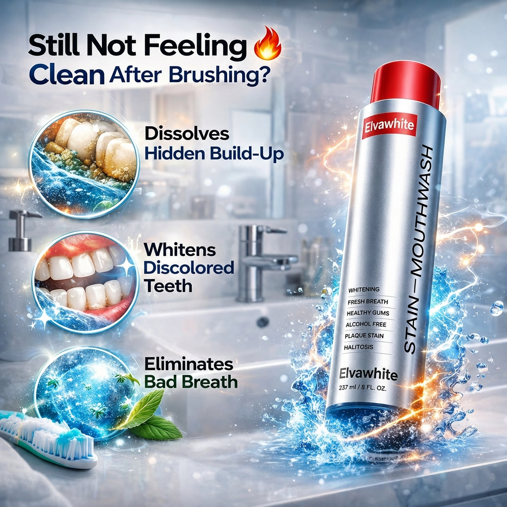 ✨Elvawhite Mouthwash｜Not Just Fresh Breath — A Truly Deep Clean Feeling 🦷💜