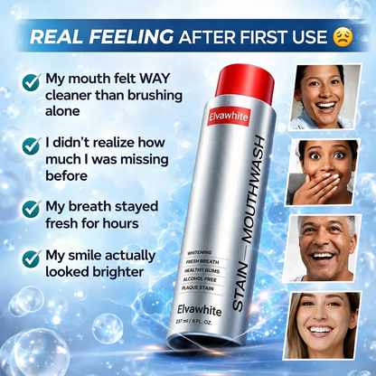✨Elvawhite Mouthwash｜Not Just Fresh Breath — A Truly Deep Clean Feeling 🦷💜