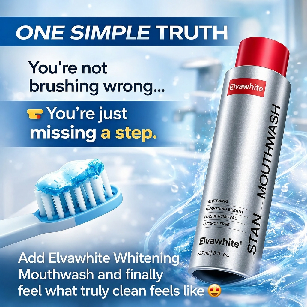 ✨Elvawhite Mouthwash｜Not Just Fresh Breath — A Truly Deep Clean Feeling 🦷💜