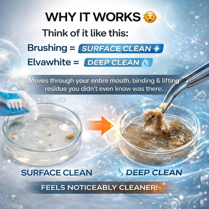 ✨Elvawhite Mouthwash｜Not Just Fresh Breath — A Truly Deep Clean Feeling 🦷💜
