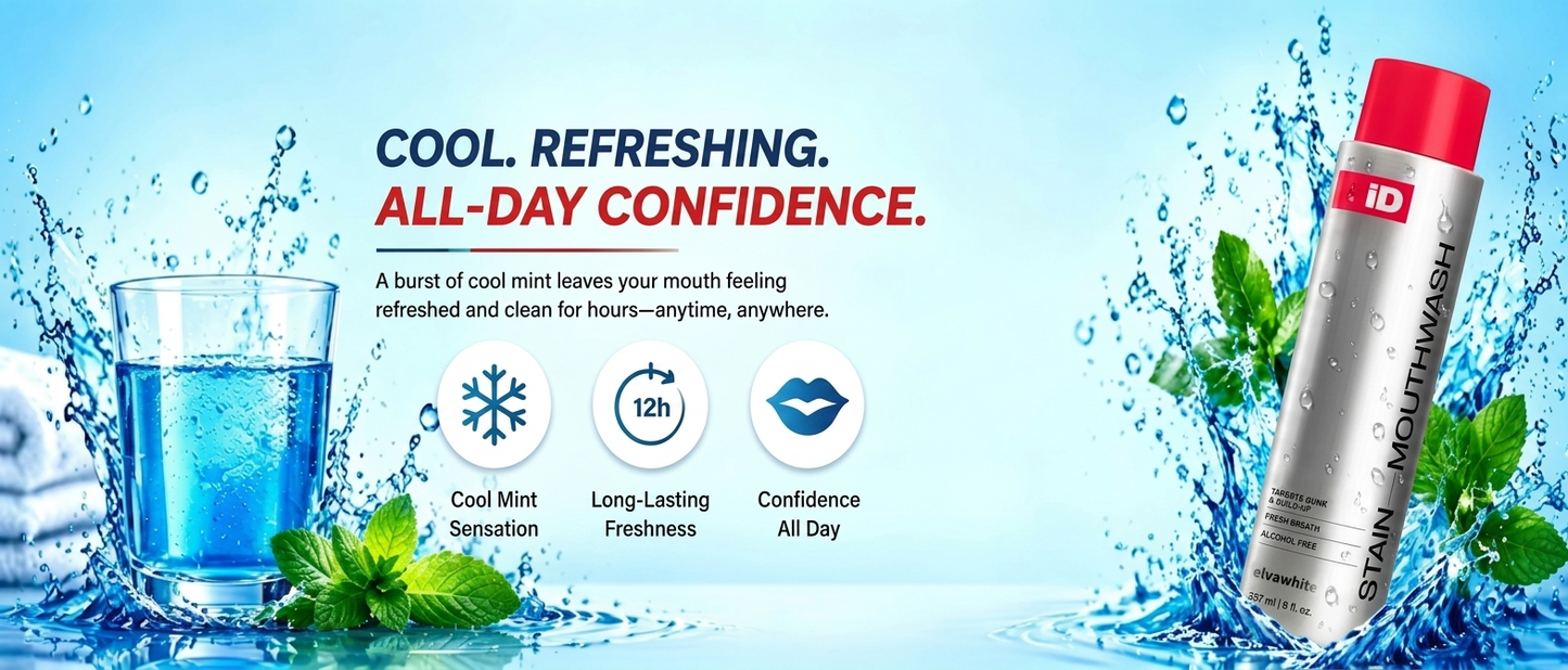 ✨Elvawhite Mouthwash｜Not Just Fresh Breath — A Truly Deep Clean Feeling 🦷💜